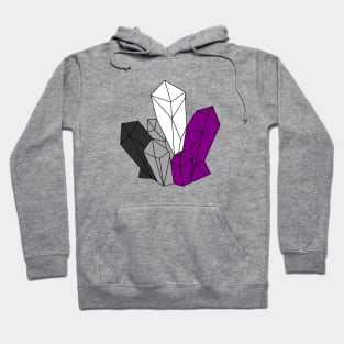 Asexual Pride Crystals Hoodie